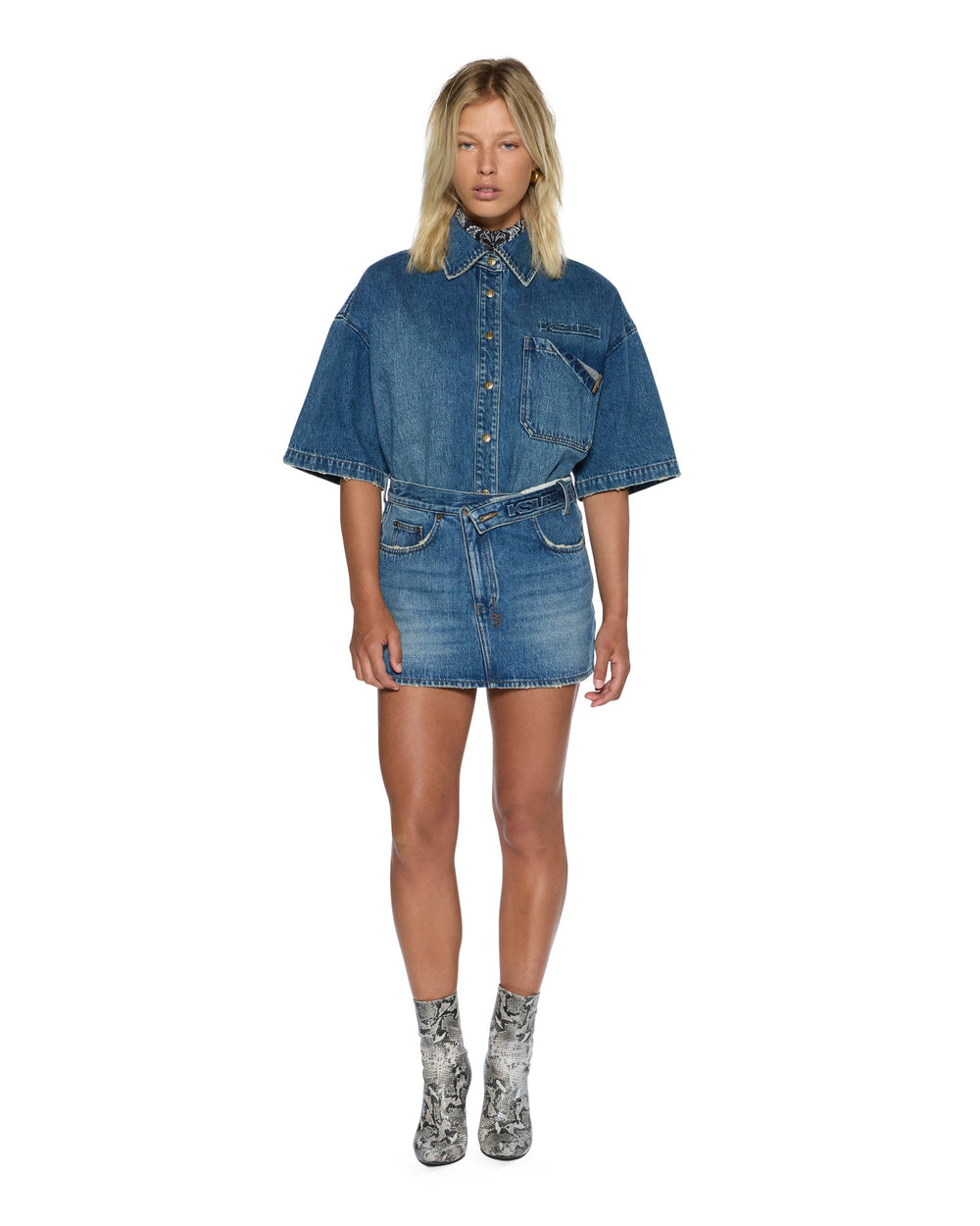 Womens Garage Ss Shirt Aged Shirts