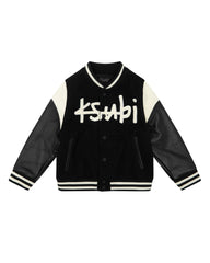 1999 Lil King Letterman Jacket - Black