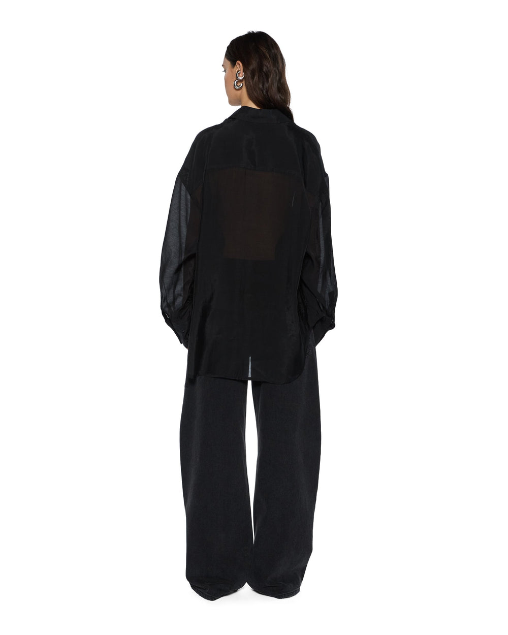 Womens Labels Astra Ls Shirt Black Shirts