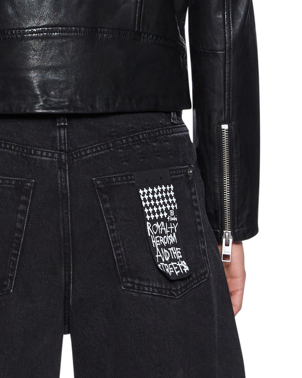 Buy Amplify Leather Jacket Black Women's Jacket