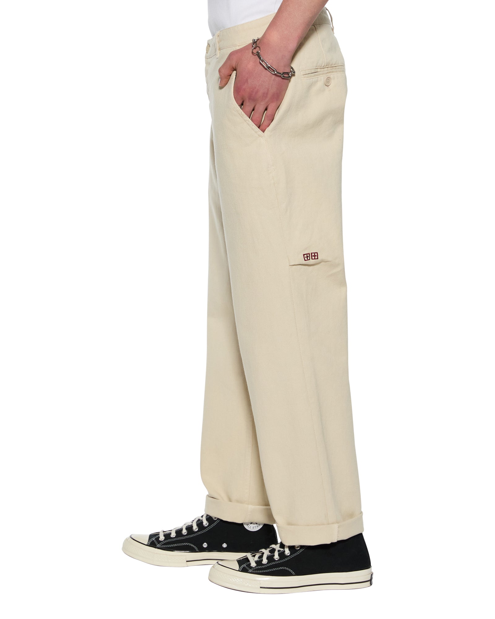 Mens Rival Chino Trouser Desert Pants