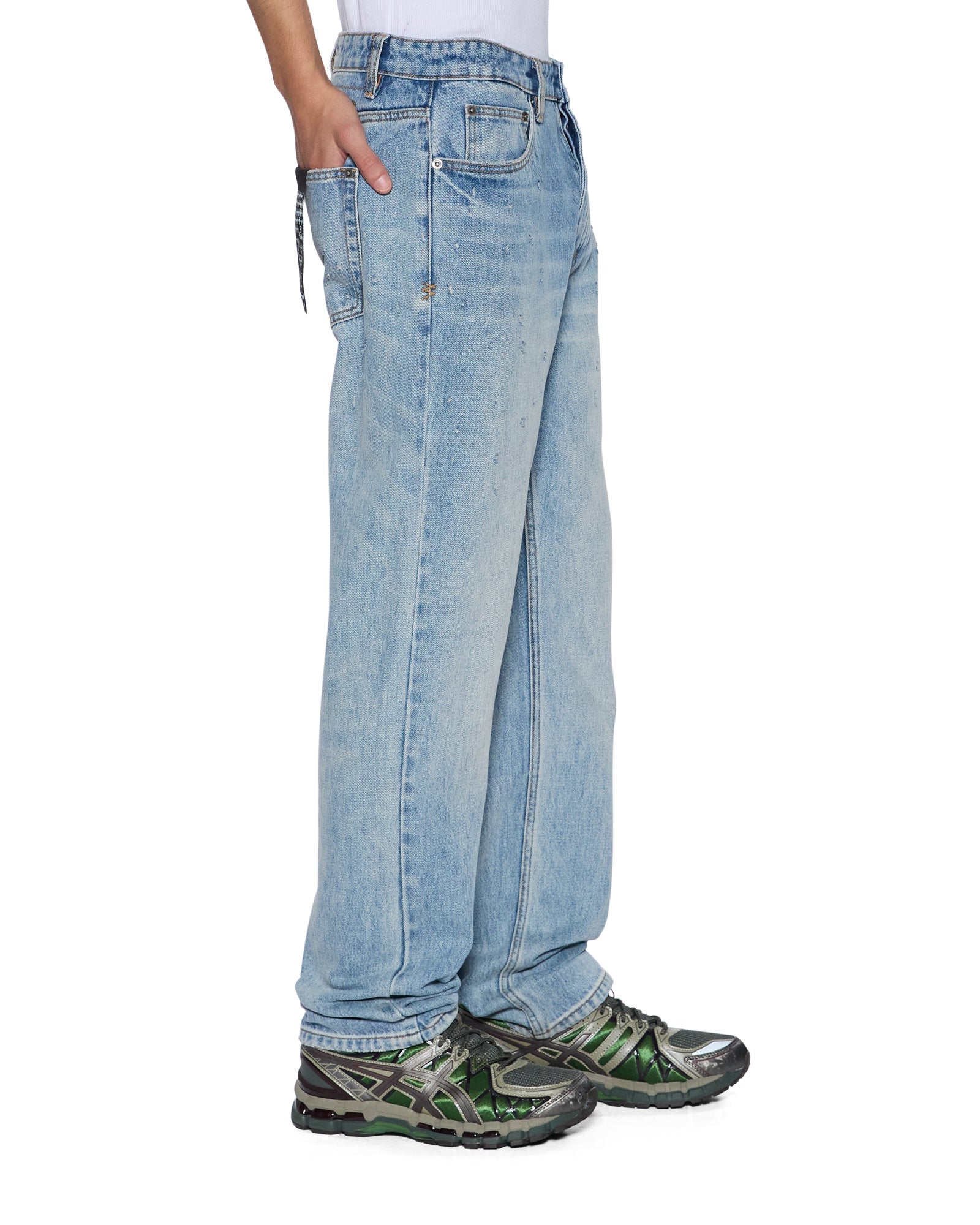 Mens Hazlow Manhattan Straight Denim Jeans