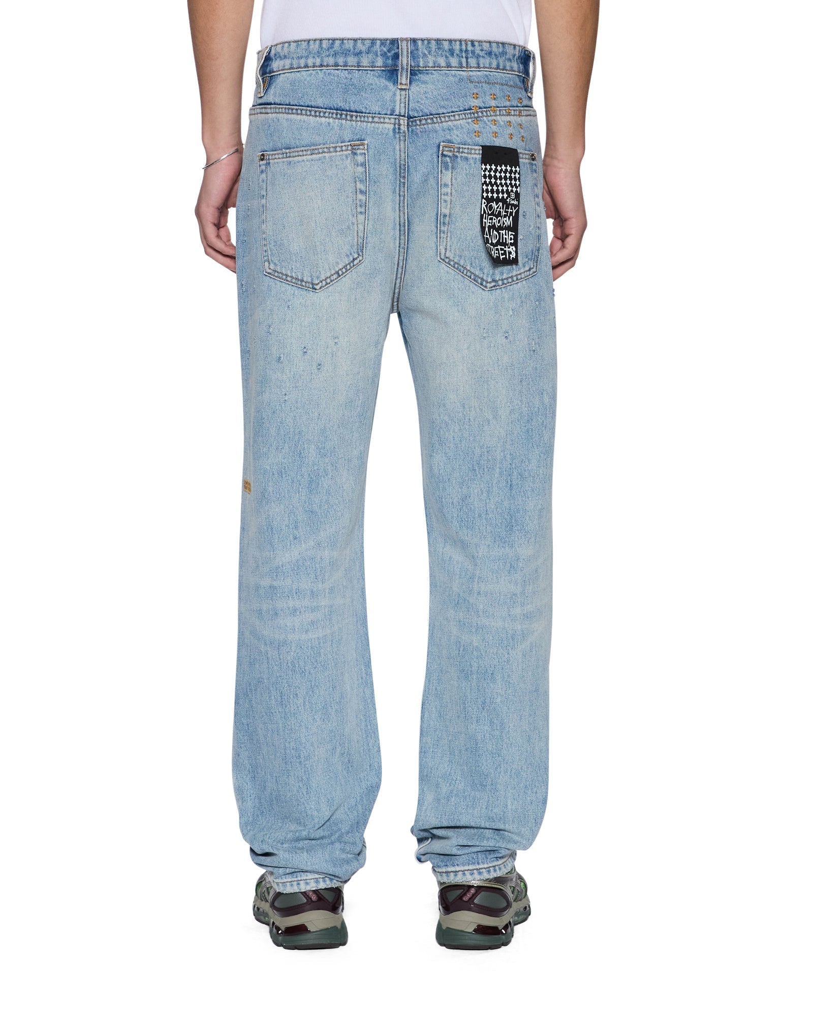 Mens Hazlow Manhattan Straight Denim Jeans