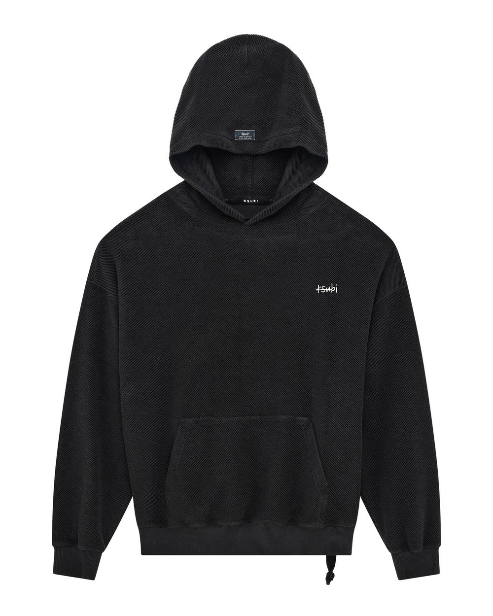 Mens 1999 Ekcess Hoodie Jet Black Fleece