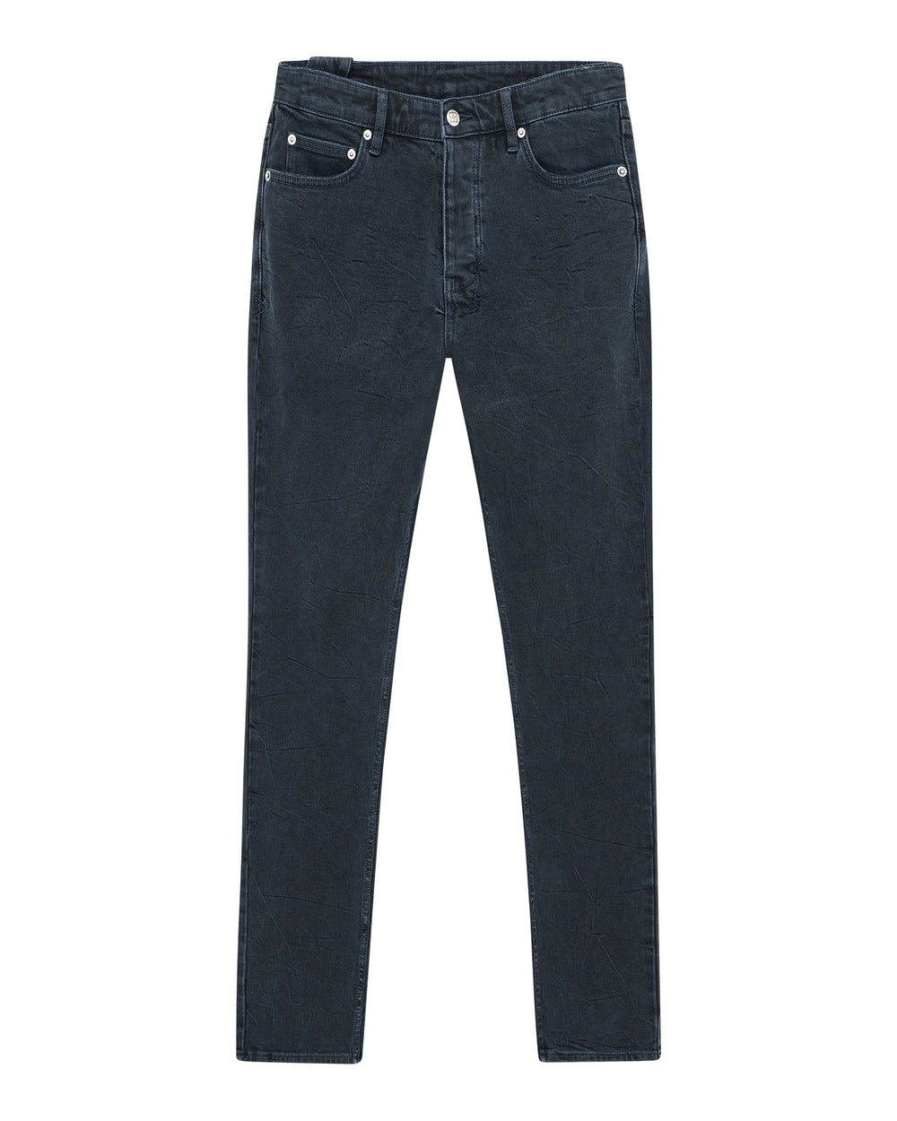 Mens Chitch Black/Blue Slim Denim Jeans