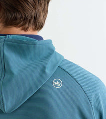 Pine Sugar Stripe Performance Hoodie SPORT NAVY