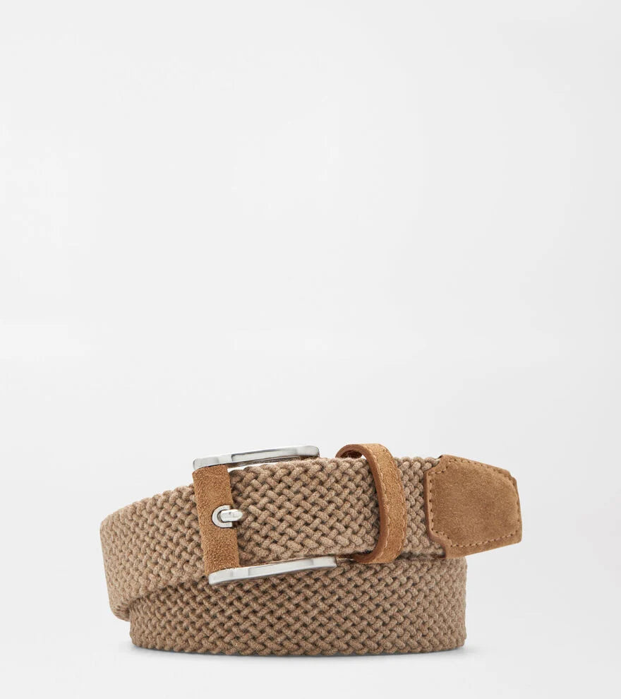 Crafted Woven Belt DARK SAND