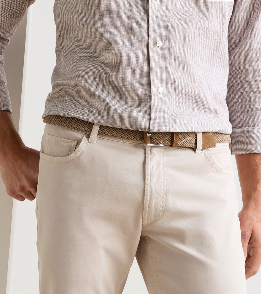 Crafted Woven Belt DARK SAND