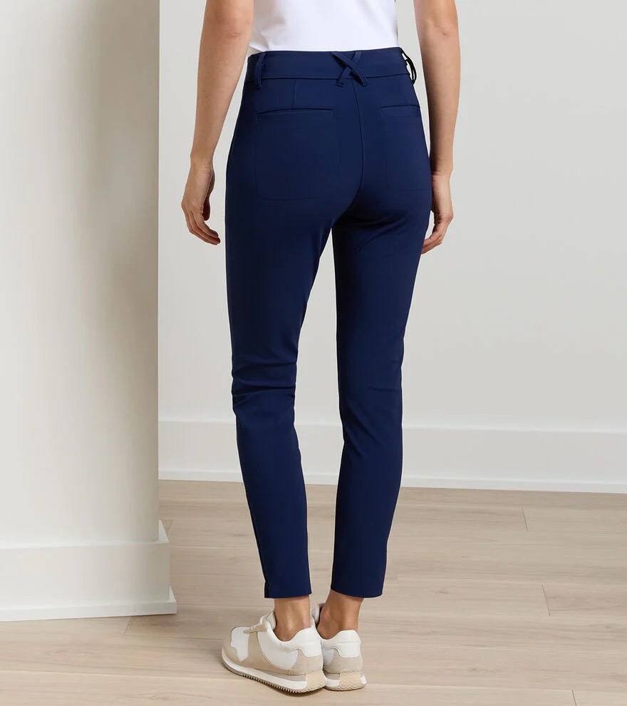 Bingham High Stretch Bonded Ankle Pant NAVY