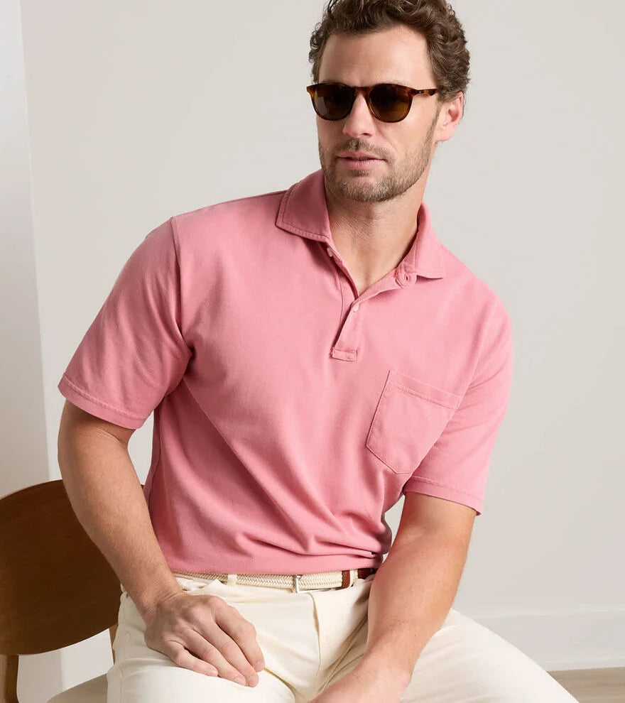 Everyday Piqué Polo VENETIAN PINK