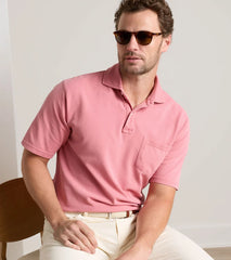 Everyday Piqué Polo VENETIAN PINK