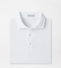 Crown Flex Cotton Polo WHITE