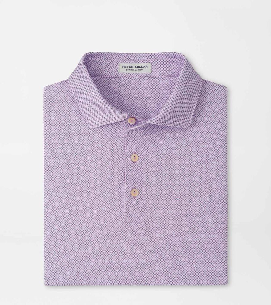 Ashgrove Performance Jersey Polo PURPLE IRIS