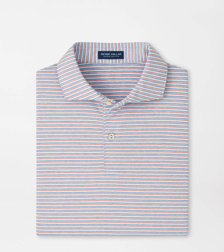 Alda Performance Jersey Polo BLUE FROST