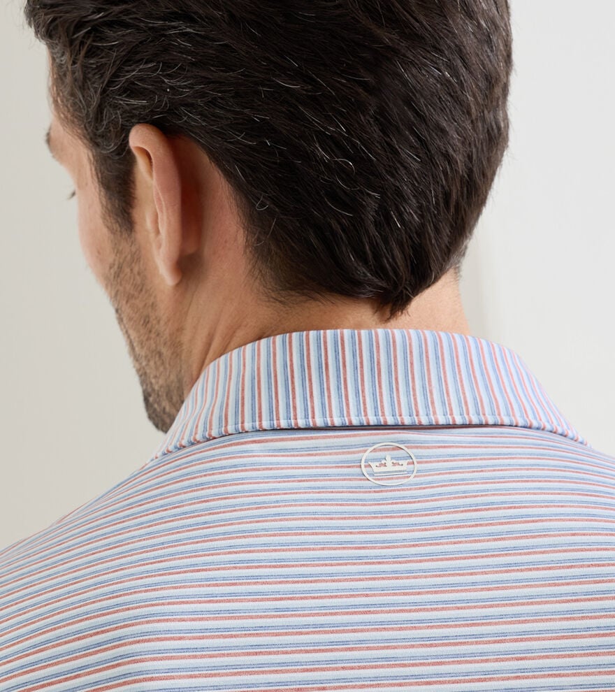Alda Performance Jersey Polo BLUE FROST