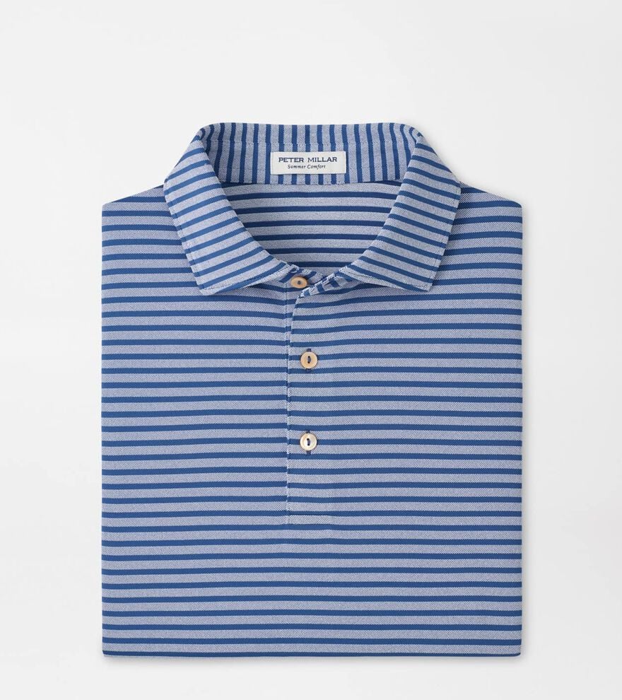 Clark Performance Jersey Polo WINDSOR BLUE