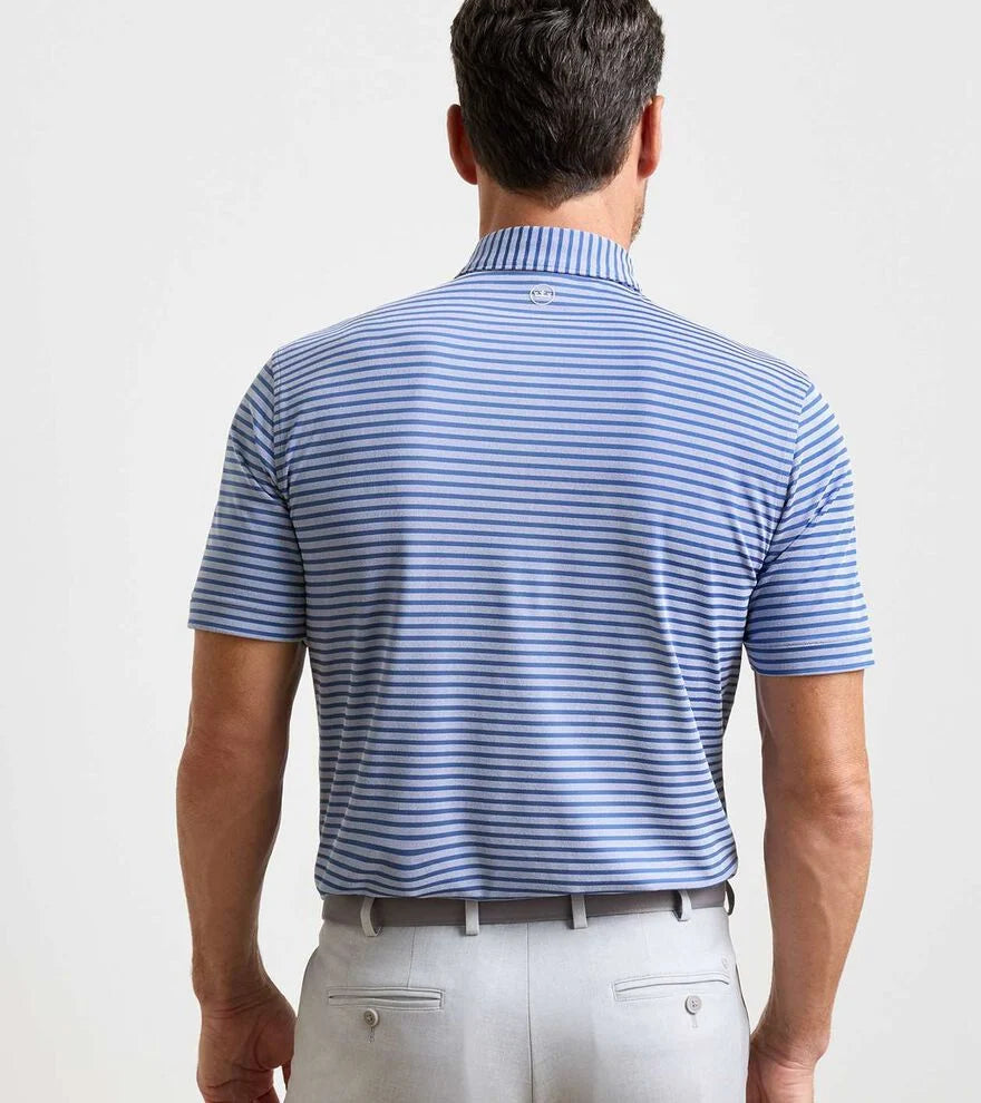 Clark Performance Jersey Polo WINDSOR BLUE