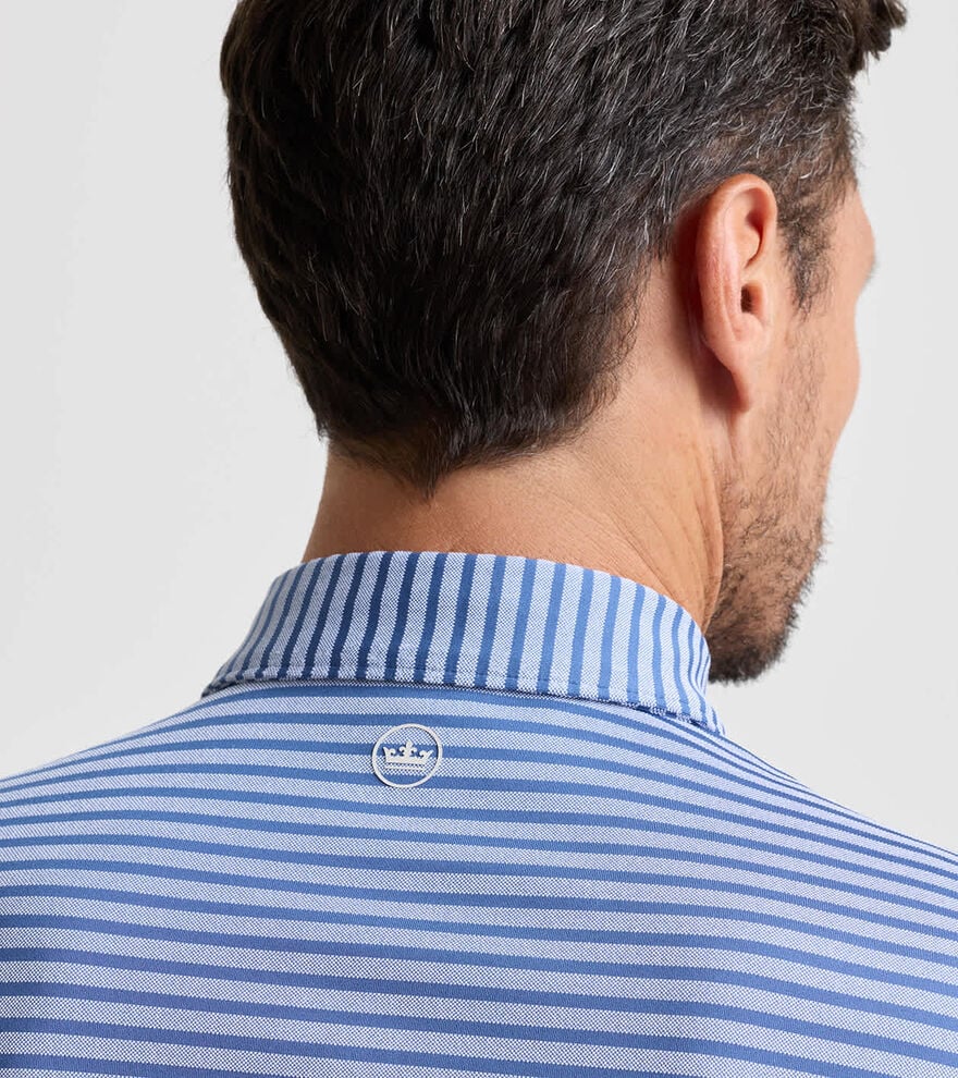 Clark Performance Jersey Polo WINDSOR BLUE