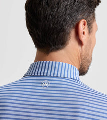 Clark Performance Jersey Polo WINDSOR BLUE