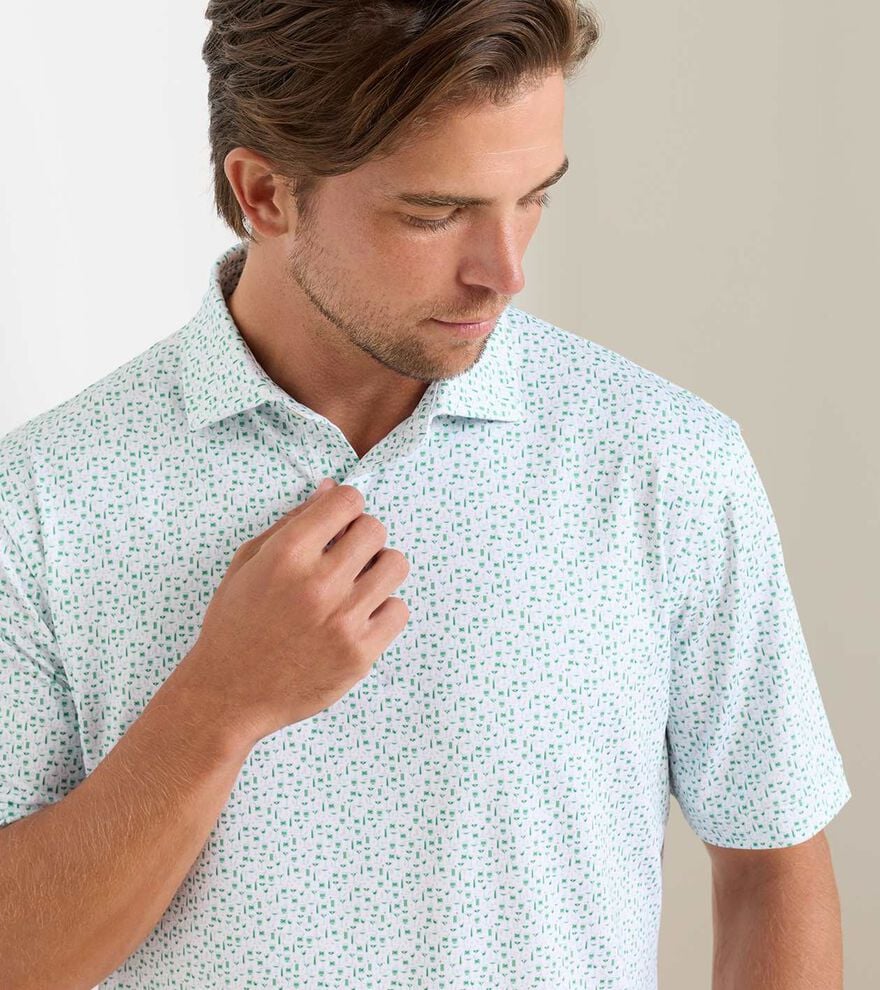 Cheers Performance Jersey Polo WHITE