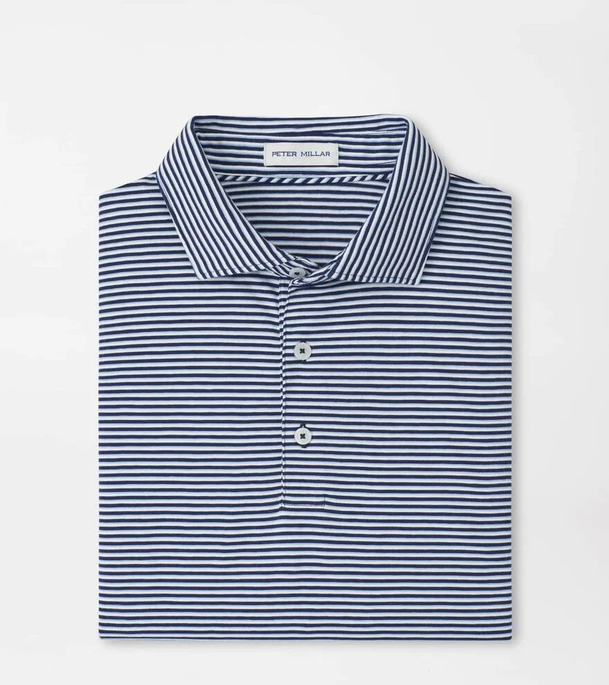 Calvert Crown Flex Cotton Polo NAVY