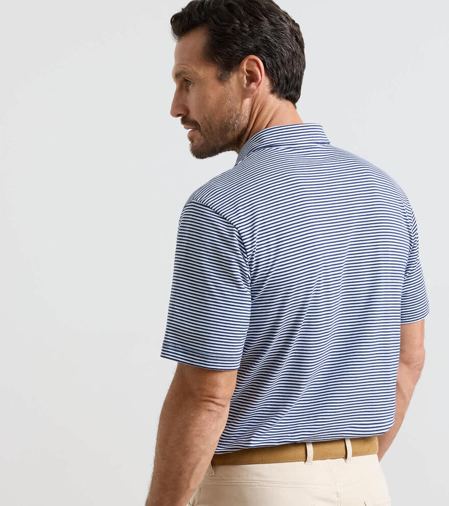 Calvert Crown Flex Cotton Polo NAVY