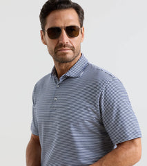 Calvert Crown Flex Cotton Polo NAVY