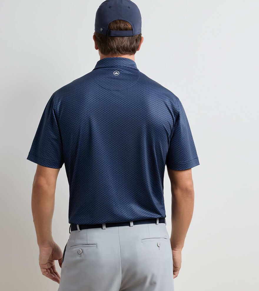 Bunker Bar Performance Jersey Polo NAVY