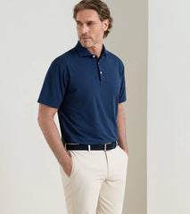 Cool Cotton Short Sleeve Polo NAVY