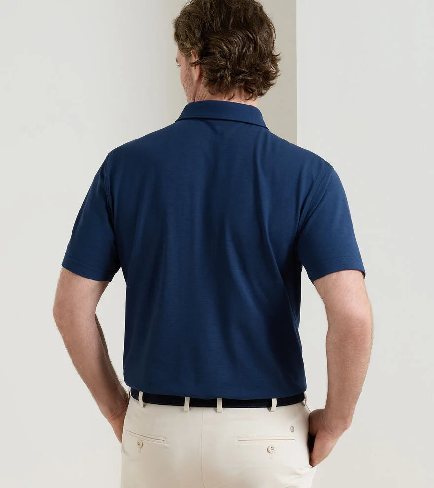 Cool Cotton Short Sleeve Polo NAVY