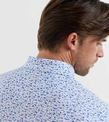 Coastline Performance Jersey Polo WHITE