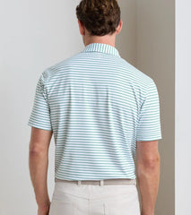 Dunnes Performance Jersey Polo WHITE / SNOW PEA