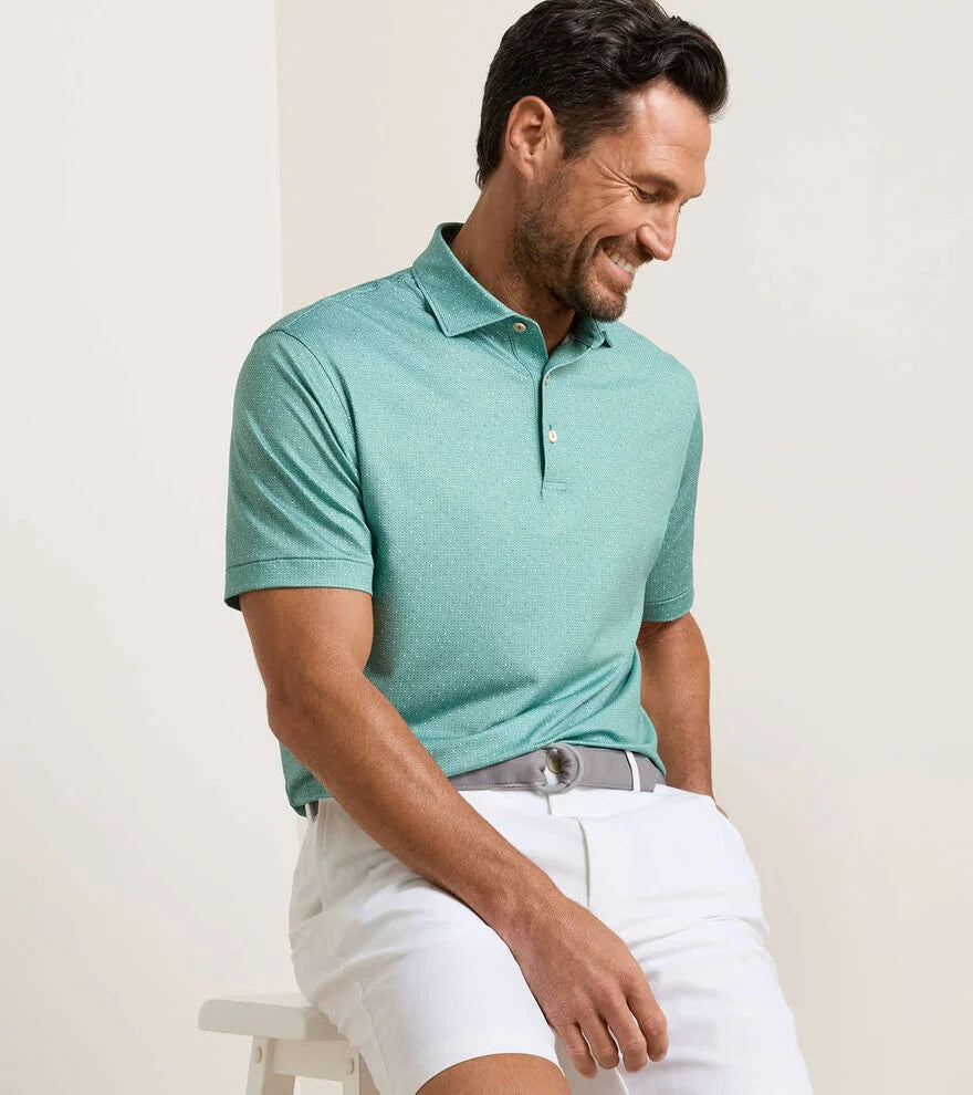 Dashwood Performance Jersey Polo SNOW PEA