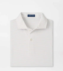 Ballad Performance Jersey Polo WHITE / TRUFFLE