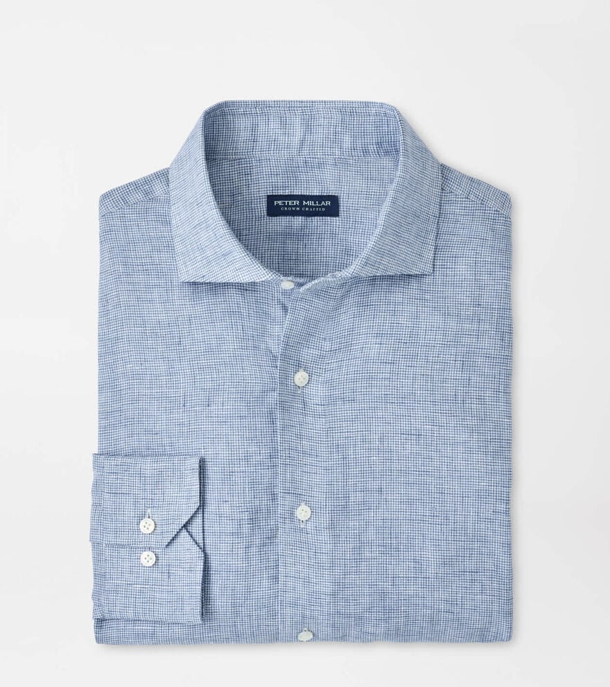 Astino Lino Check Sport Shirt STORM