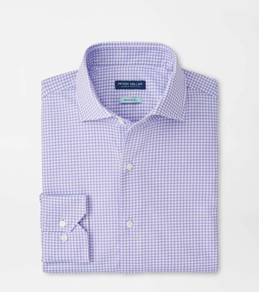 Excursionist Flex Gingham Sport Shirt IRIS MIST