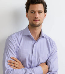 Excursionist Flex Gingham Sport Shirt IRIS MIST