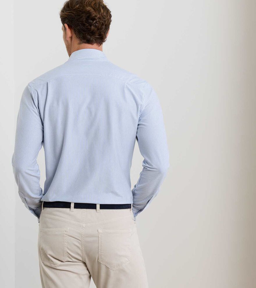Excursionist Flex Stripe Sport Shirt DUSK BLUE
