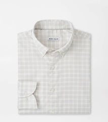 Douglas Crown Lite Cotton-Stretch Sport Shirt TRUFFLE