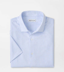 Baldwin Performance Poplin Sport Shirt COTTAGE BLUE