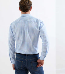 Breeze Cotton Lyocell Sport Shirt BLUEBIRD