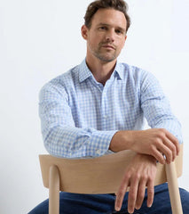 Breeze Cotton Lyocell Sport Shirt BLUEBIRD