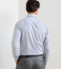 Canal Performance Poplin Sport Shirt DUSK BLUE