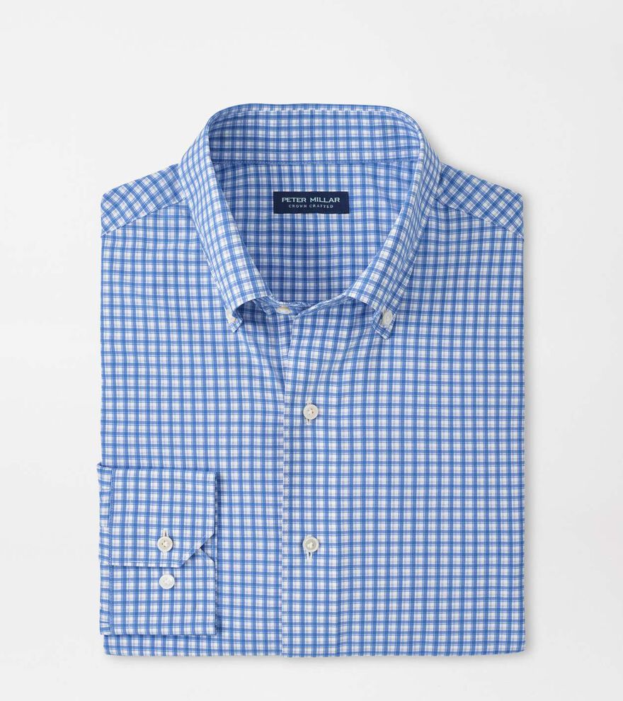 Bienville Performance Poplin Sport Shirt DUSK BLUE