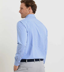 Bienville Performance Poplin Sport Shirt DUSK BLUE