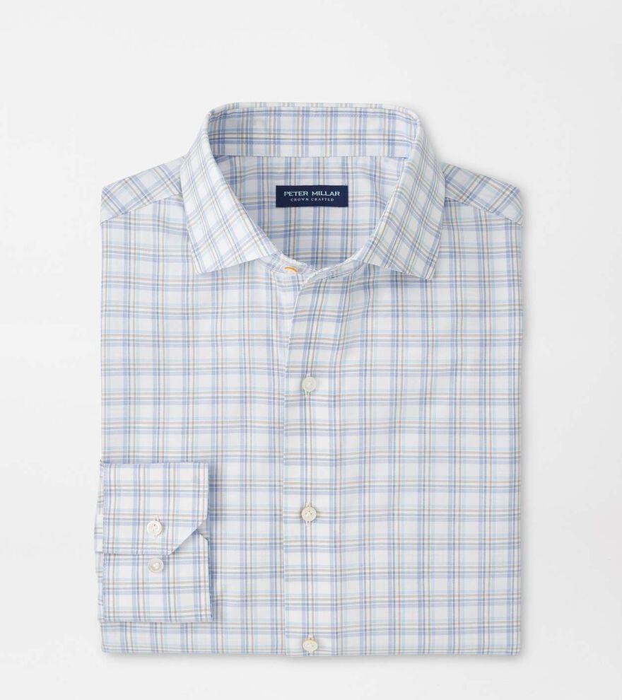 Bechtle Performance Poplin Sport Shirt IRIS MIST