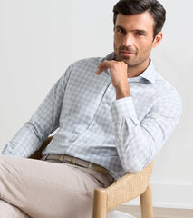 Bechtle Performance Poplin Sport Shirt IRIS MIST