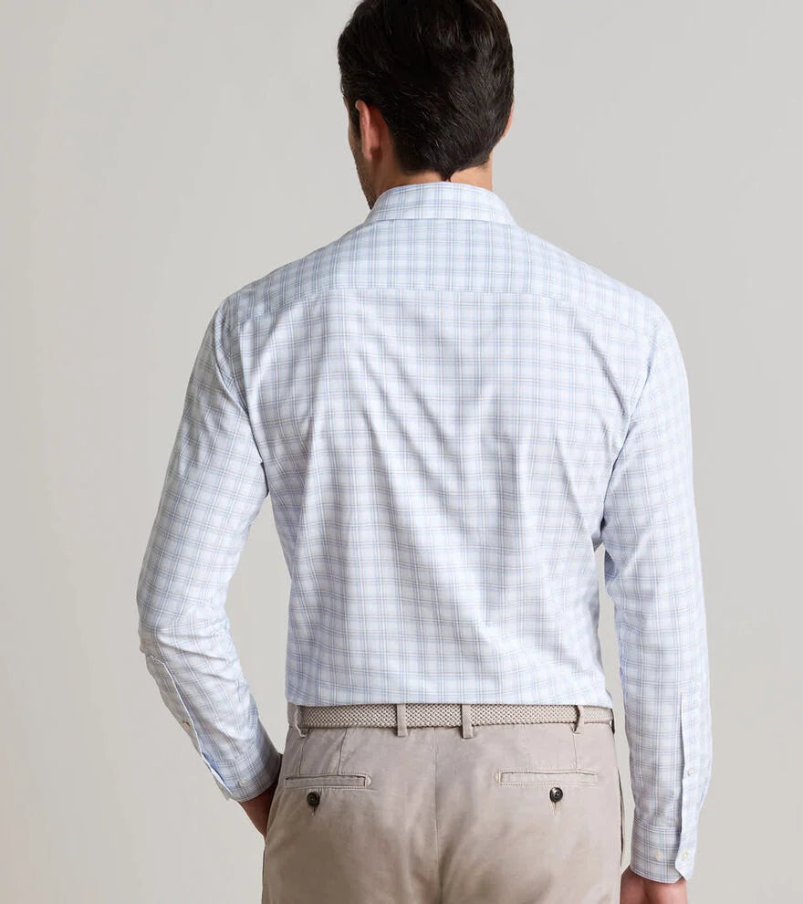 Bechtle Performance Poplin Sport Shirt IRIS MIST