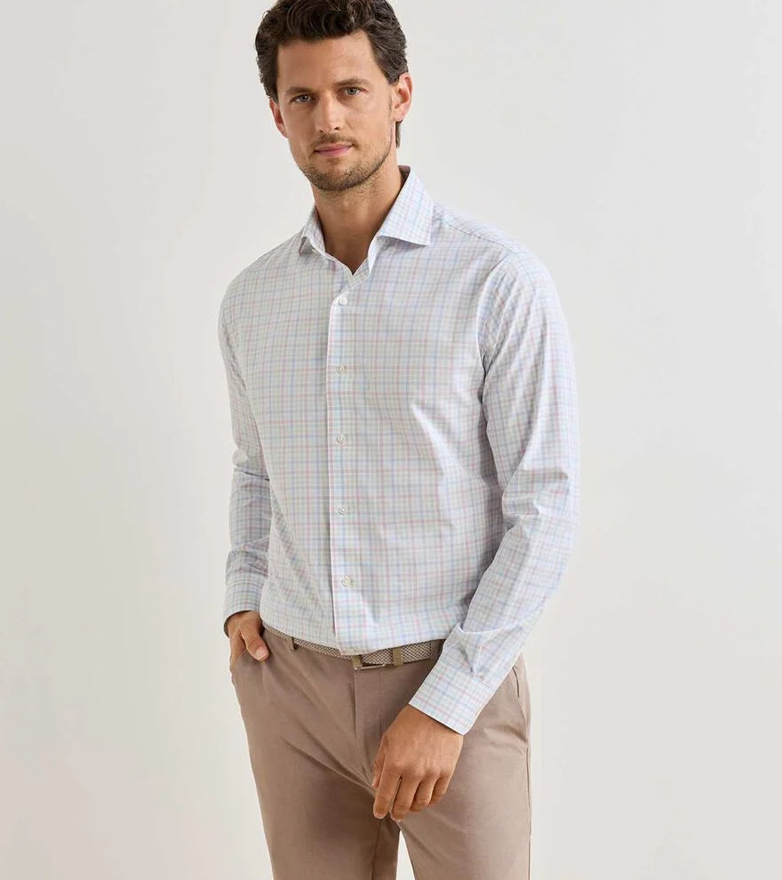Basin Performance Poplin Sport Shirt MULTI