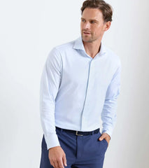 Excursionist Flex Print Sport Shirt BLUE FROST